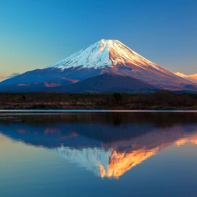 De magische berg Mount Fuji